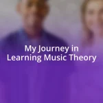 My Journey in Learning Music Theory